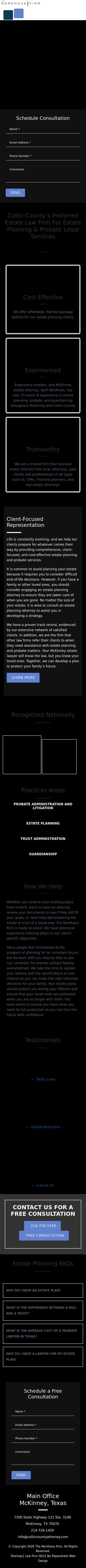 Nordhaus Walpole, PLLC - McKinney TX Lawyers