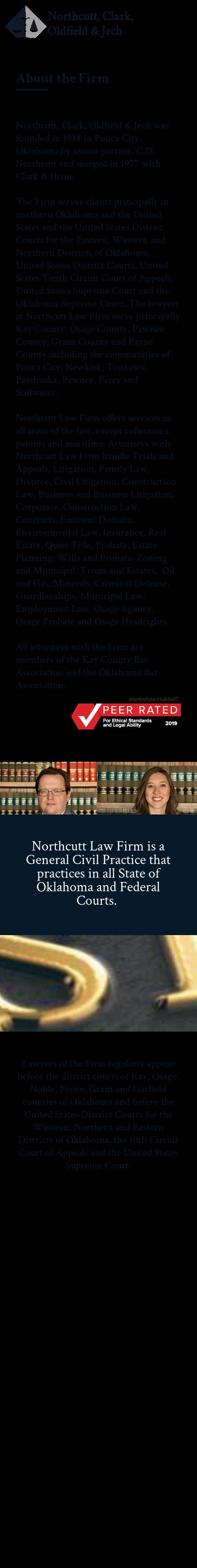 Northcutt Clark Gardner Hron & Brune - Northcutt Law Firm PLLC - Ponca City OK Lawyers