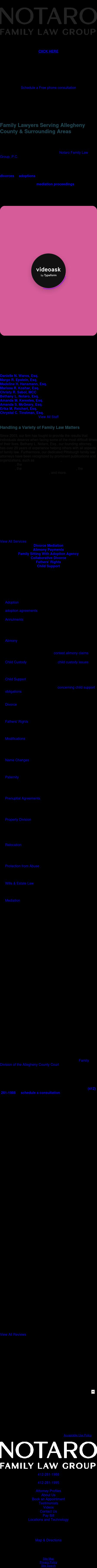 Notaro Gordon & Associates, P.C. - Pittsburgh PA Lawyers