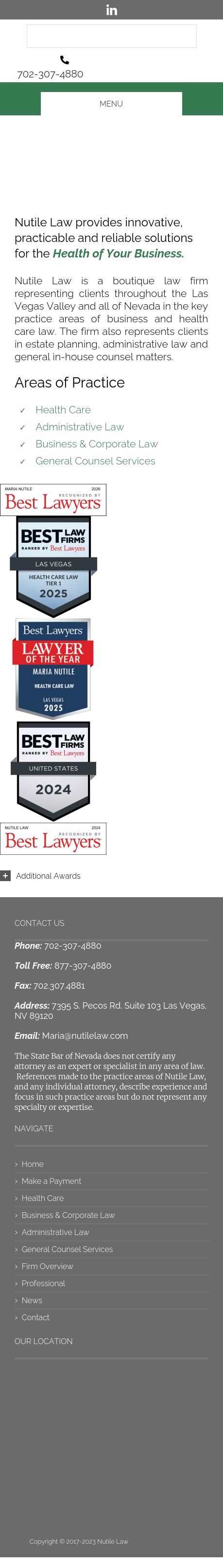 Nutile Law - Henderson NV Lawyers