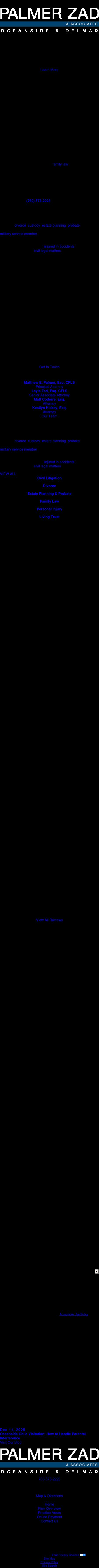 Palmer Rodak & Associates - Oceanside CA Lawyers