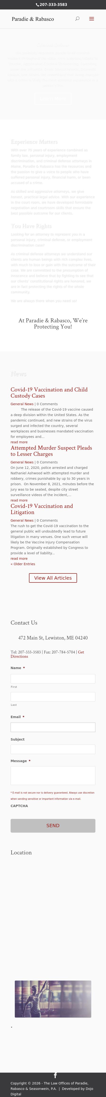 Paradie Sherman Walker & Worden - Lewiston ME Lawyers