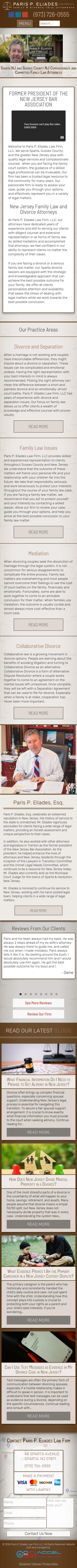 Paris P. Eliades Law Firm LLC - Sparta NJ Lawyers