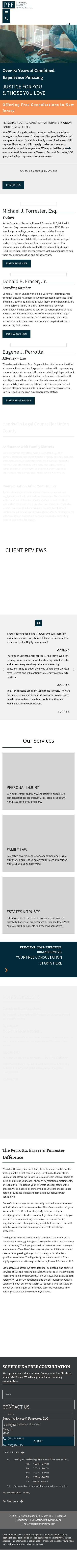 Perrotta, Fraser & Forrester, LLC - Clark NJ Lawyers