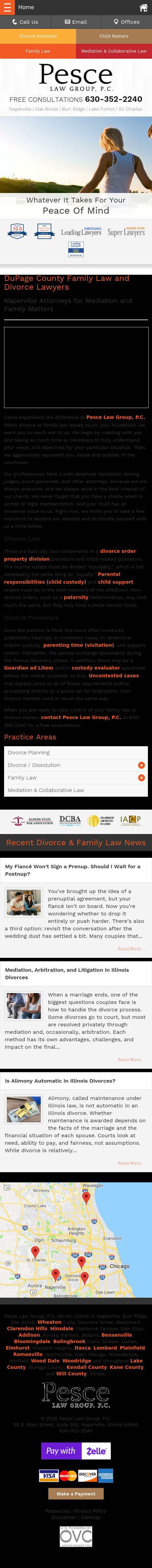 Pesce Law Group, P.C. - Naperville IL Lawyers