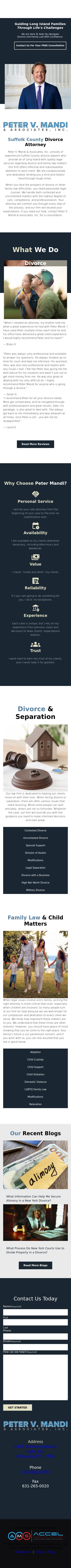 Peter V. Mandi & Associates, Inc. - Bohemia NY Lawyers