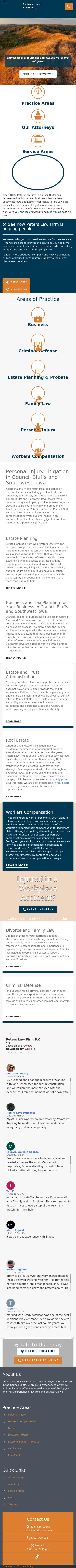 Peters, Law, Firm, P.C. - Glenwood IA Lawyers