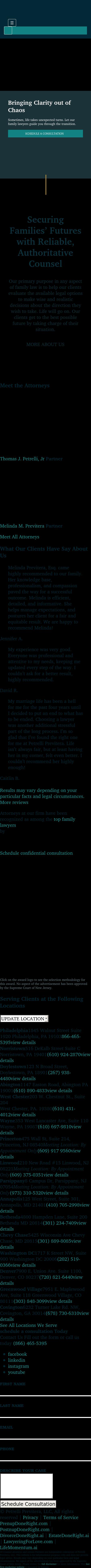 Petrelli Previtera, LLC - Langhorne PA Lawyers