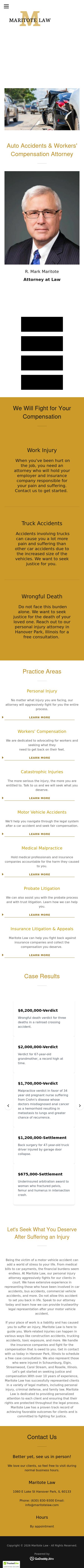 R. Mark Maritote, P.C. - Bloomingdale IL Lawyers