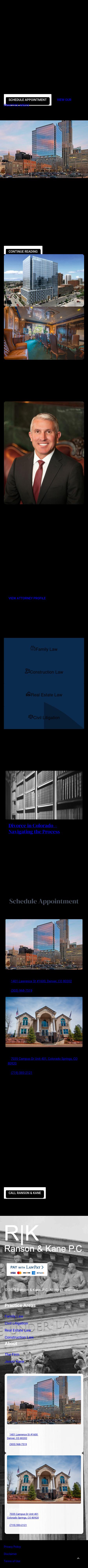 Ranson & Kane, P.C. - Colorado Springs CO Lawyers