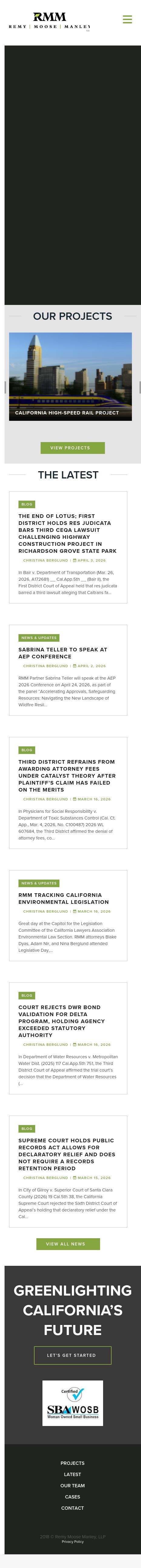 Remy Moose Manley, LLP - Sacramento CA Lawyers