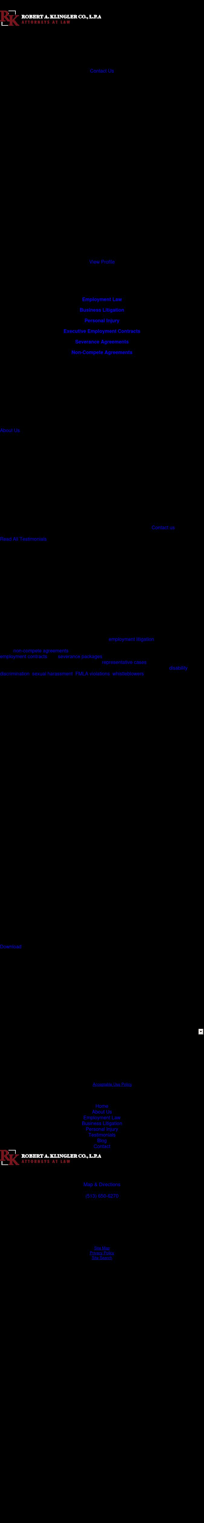 Robert A. Klingler Co., L.P.A. - Cincinnati OH Lawyers