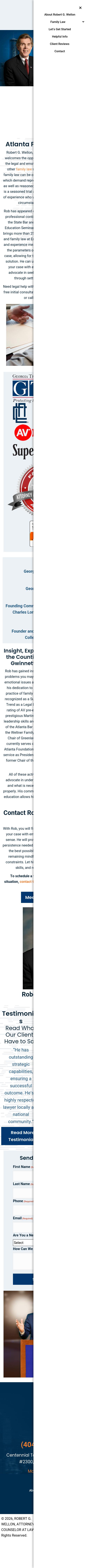 Robert G. Wellon - Atlanta GA Lawyers