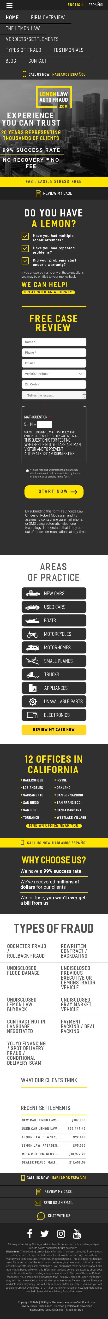 Robert Mobasseri - Los Angeles CA Lawyers