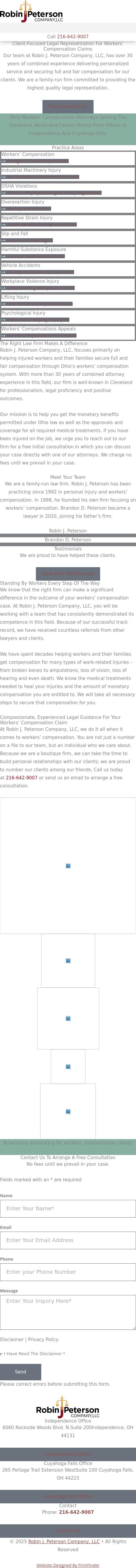 Robin J. Peterson Company, LLC - Independence OH Lawyers