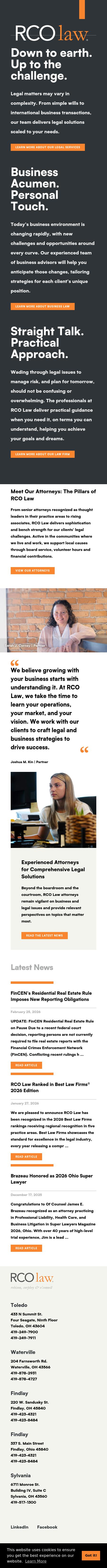 Robison, Curphey & O'Connell, LLC - Tecumseh MI Lawyers