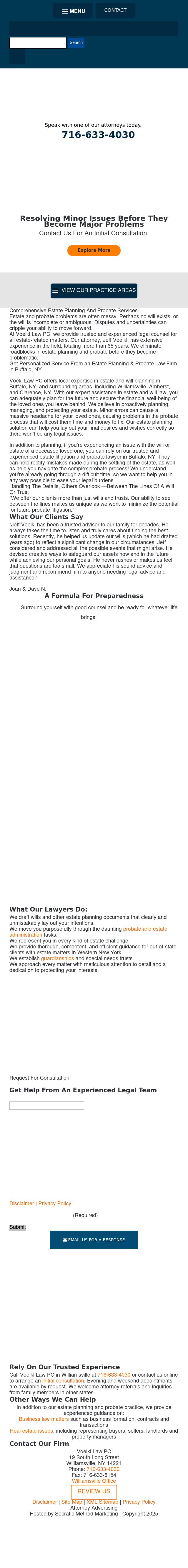 Robshaw, Mr. John  - Williamsville NY Lawyers