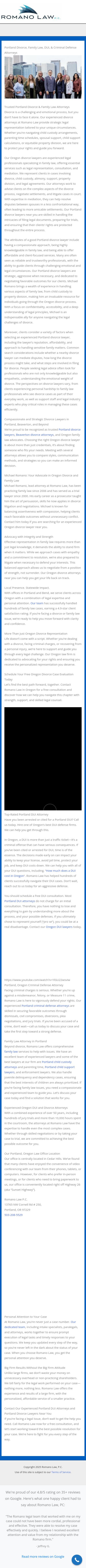 Romano Law, P.C. - Bend OR Lawyers