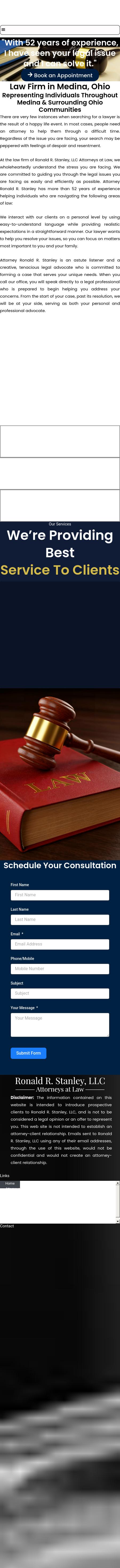 Ronald R. Stanley Attorneys at Law LLC - Medina OH Lawyers
