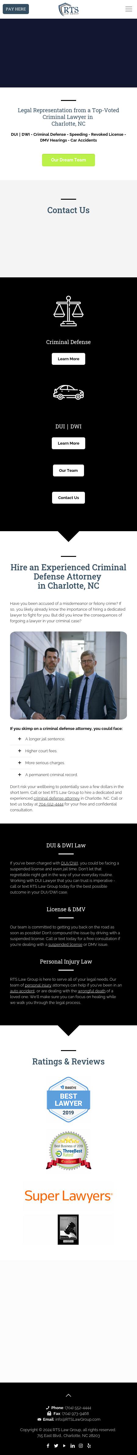 RTS LAW GROUP - Charlotte NC Lawyers