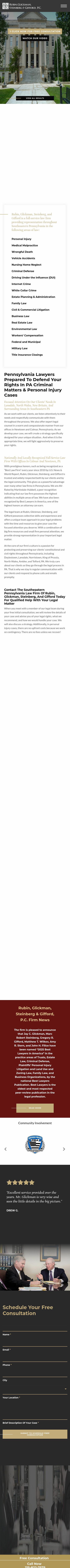 Rubin, Glickman, Steinberg & Gifford, P.C. - Lansdale PA Lawyers