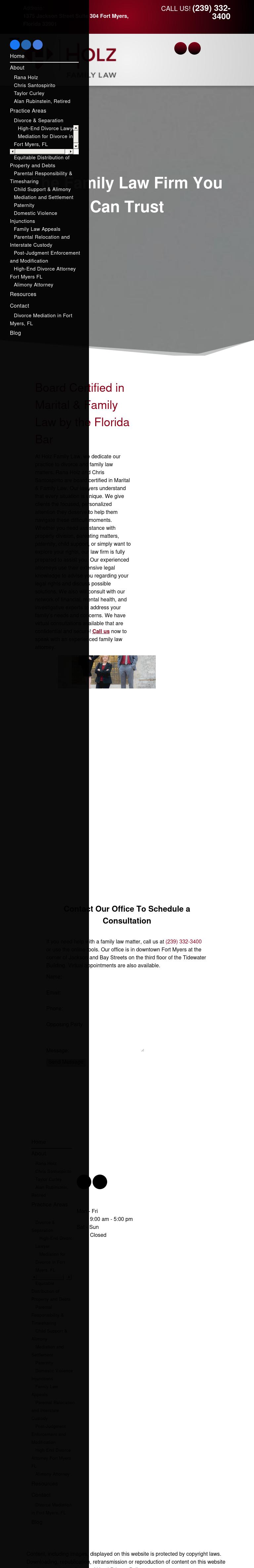 Rubinstein, Holz & King, P.A. - Fort Myers FL Lawyers