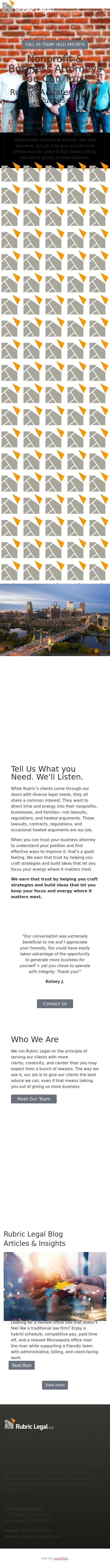 Rubric Legal LLC - Minneapolis MN Lawyers