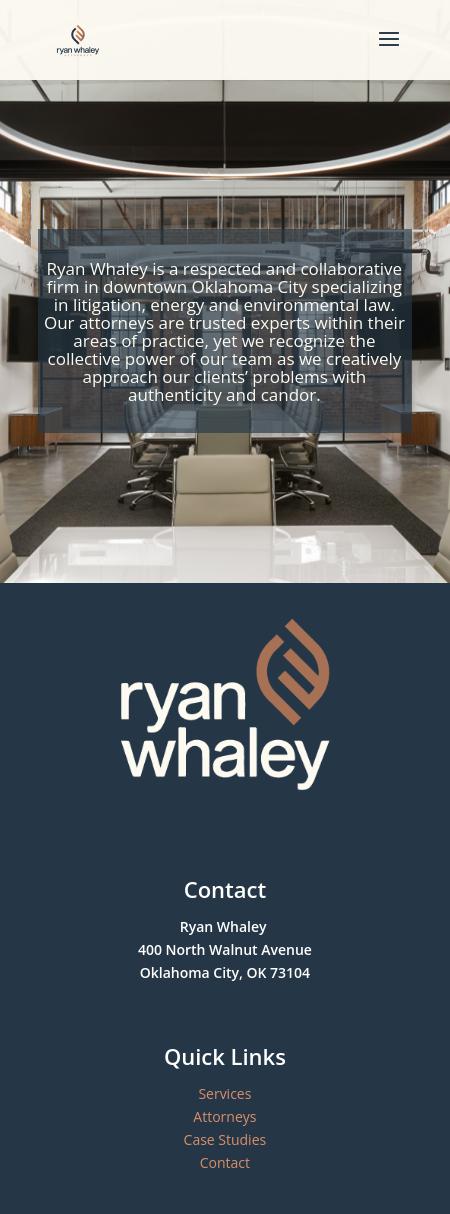Ryan Whaley Coldiron Shandy PLLC - Oklahoma City OK Lawyers