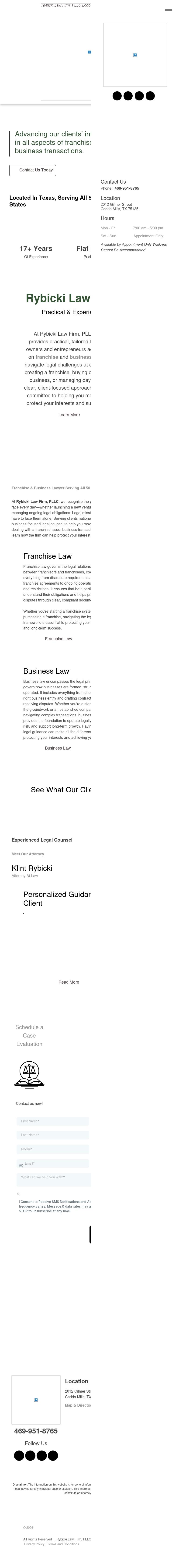Rybicki Law Firm, PLLC - Royse City TX Lawyers