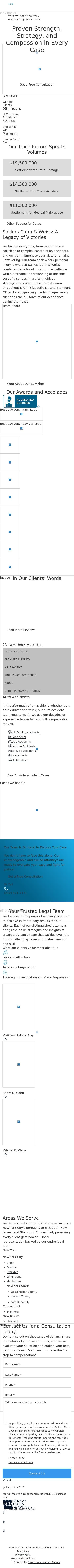 Sakkas, Cahn & Weiss, LLP - New York NY Lawyers