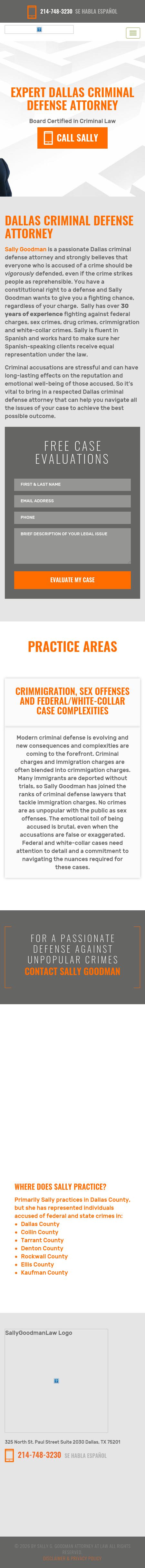 Sally Goodman Law - Dallas TX Lawyers