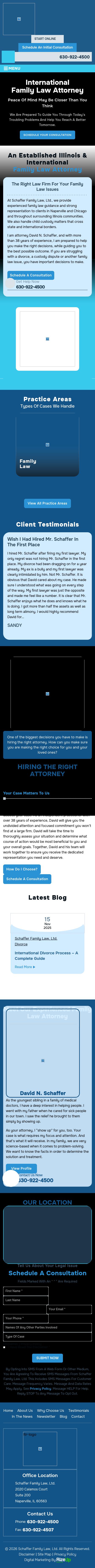 Schaffer Family Law, Ltd. - Naperville IL Lawyers