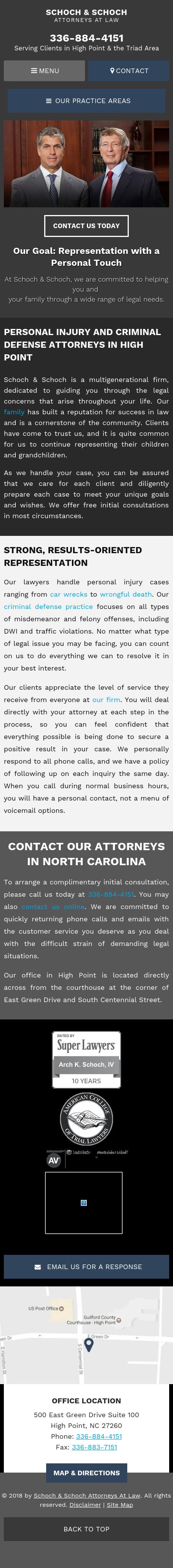 Schoch & Schoch - High Point NC Lawyers