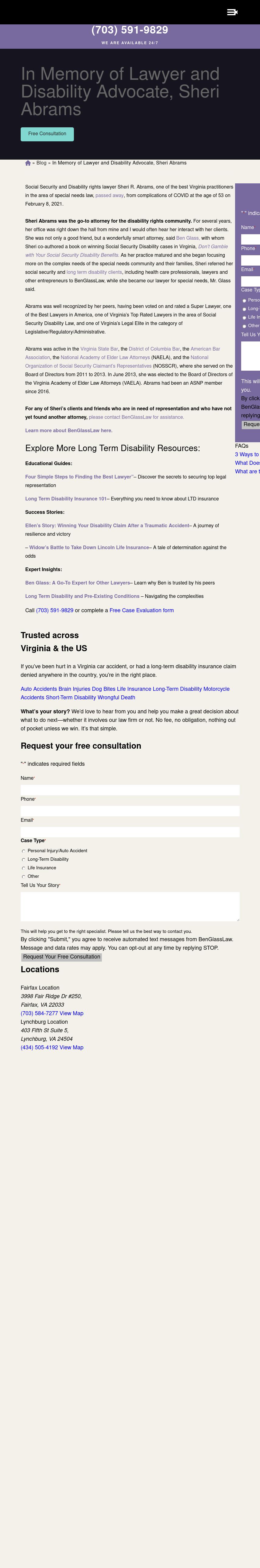 Sheri R. Abrams PLLC - Oakton  VA Lawyers