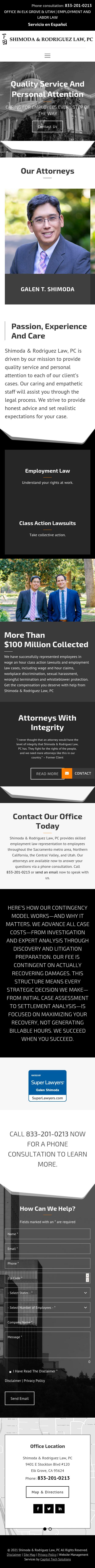 Shimoda Law Corp - Elk Grove CA Lawyers