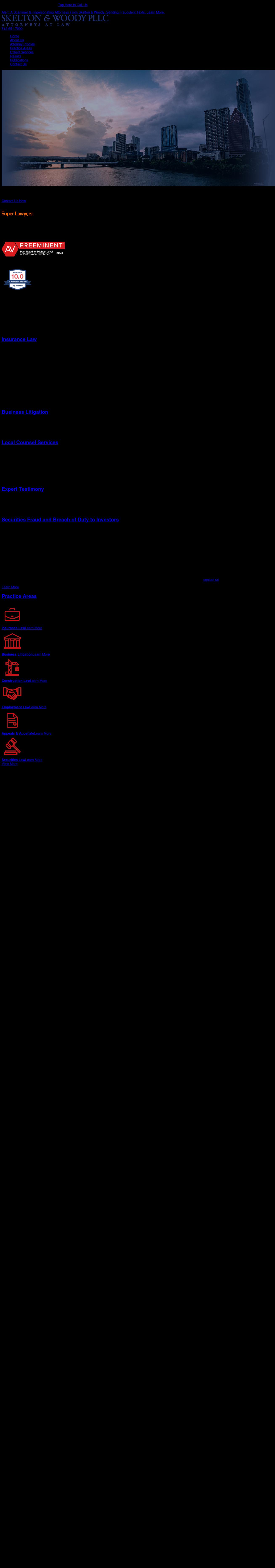Skelton & Woody - Austin TX Lawyers