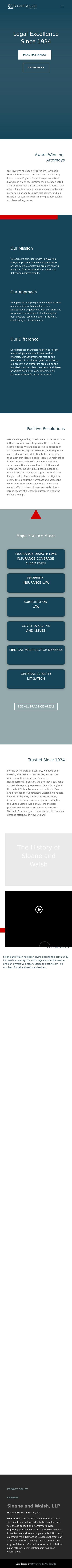 Sloane and Walsh, LLP - Boston MA Lawyers