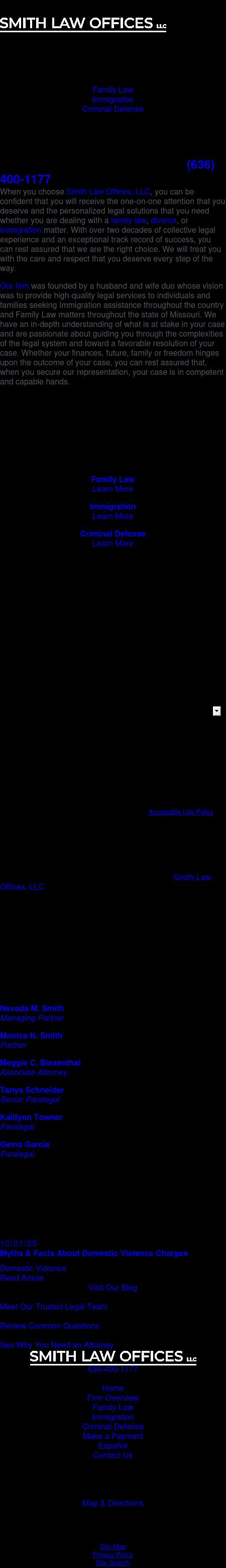 Smith Law Offices, LLC - Saint Charles MO Lawyers