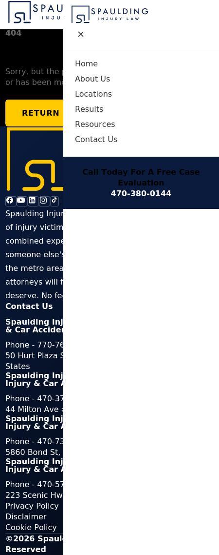 Spaulding Injury Law - Cumming GA Lawyers