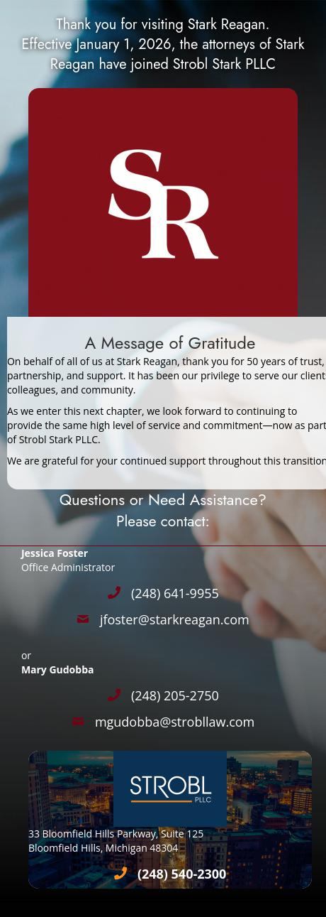 Stark Reagan, P.C. - Traverse City MI Lawyers