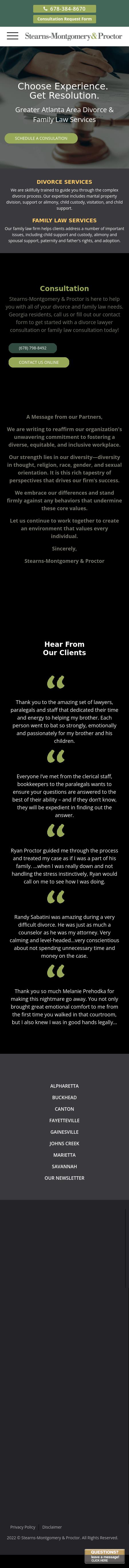 Stearns-Montgomery & Proctor - Marietta GA Lawyers