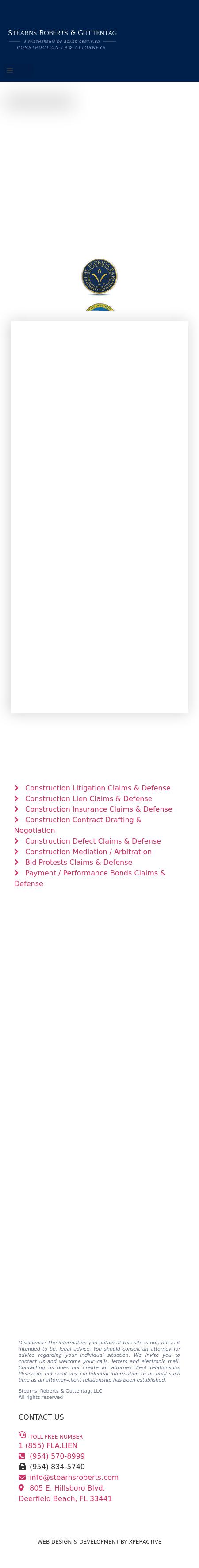 Stearns, Roberts & Guttentag, LLC - Deerfield Beach FL Lawyers