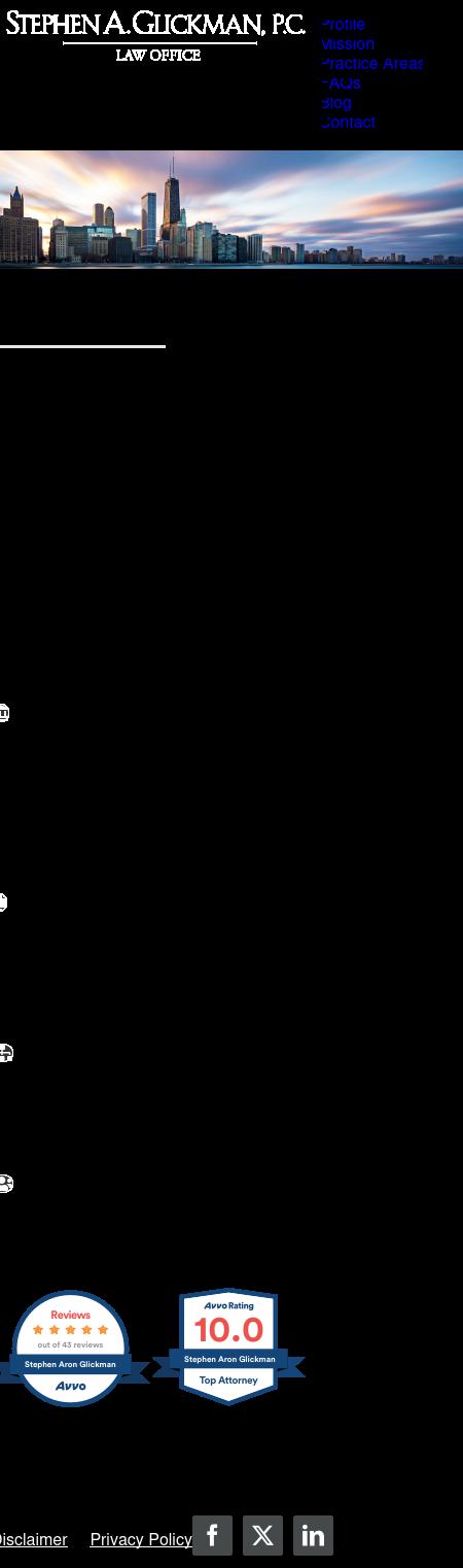 Stephen A. Glickman, P.C. - Chicago IL Lawyers