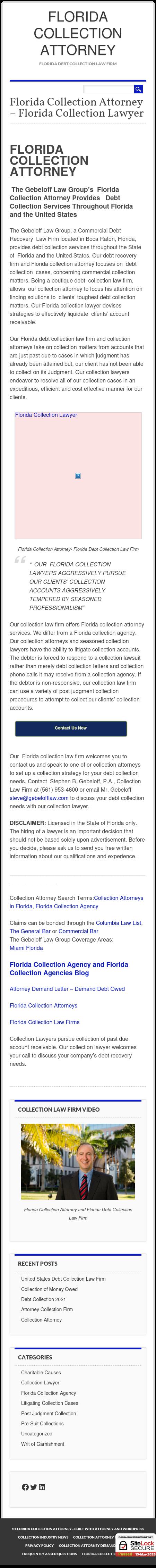 Stephen B. Gebeloff, P.A. - Boca Raton FL Lawyers