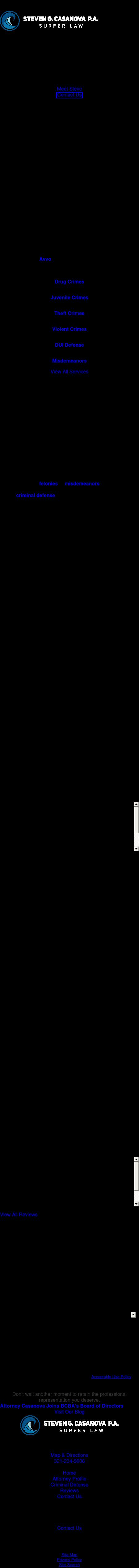 Steven G. Casanova, P.A. - Melbourne FL Lawyers