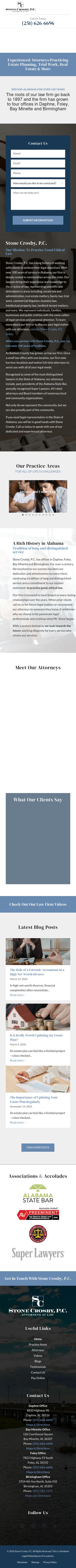 Stone, Granade & Crosby, P.C. - Daphne AL Lawyers