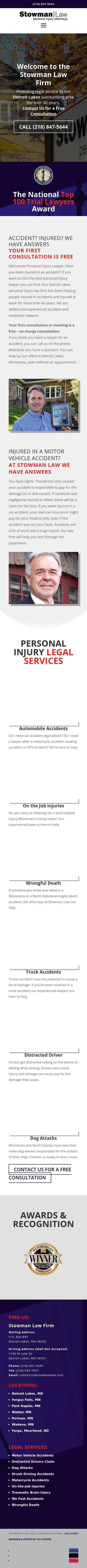 Stowman Law Firm, P.A. - Detroit Lakes MN Lawyers
