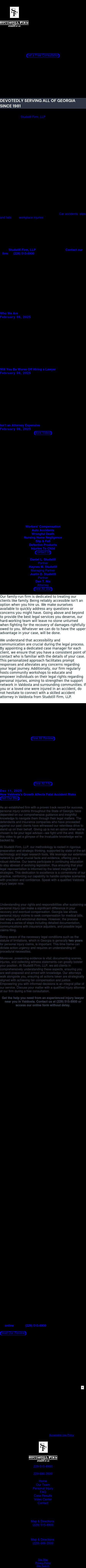 Studstill Firm, LLP - Valdosta GA Lawyers