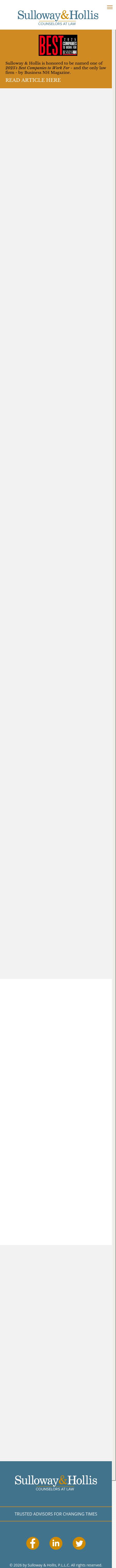 Sulloway & Hollis, P.L.L.C. - Portland ME Lawyers