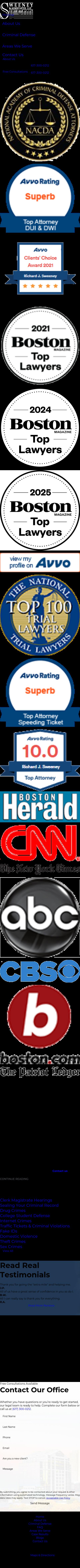 Sweeney & Associates, LLC - Quincy MA Lawyers